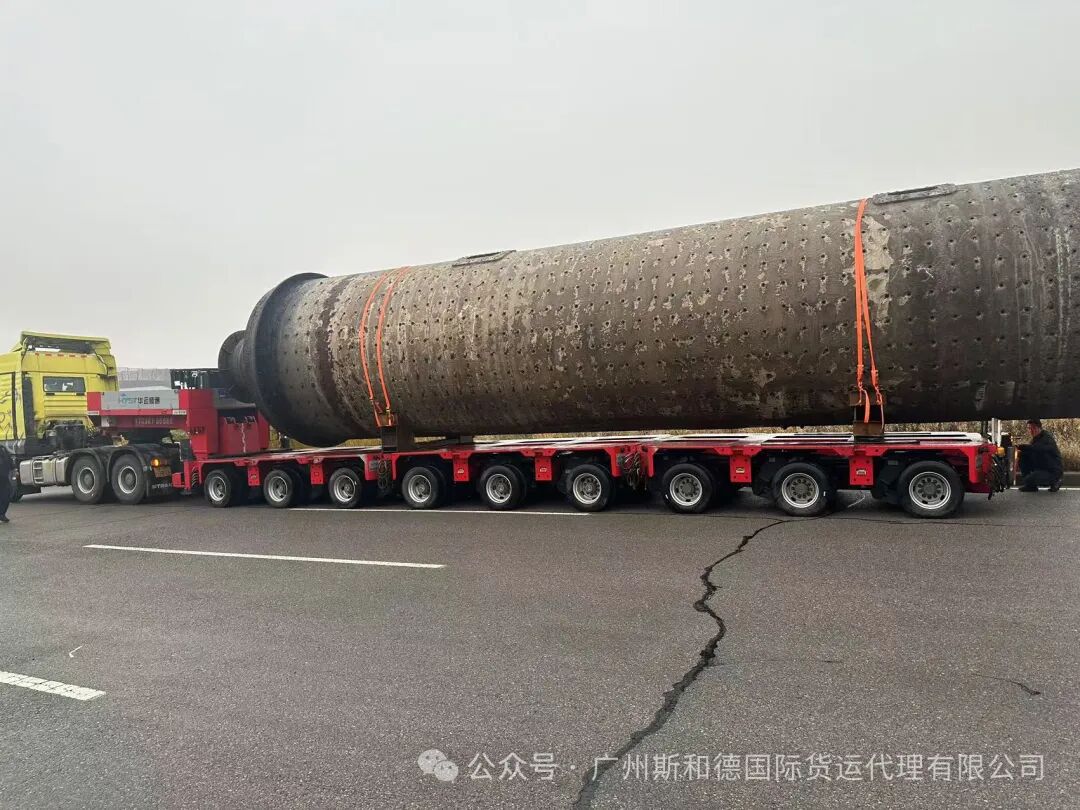 Heavy Lift Logistics Showcase: ຈັດສົ່ງໂຮງງານຜະລິດລູກປືນຂະໜາດໃຫຍ່