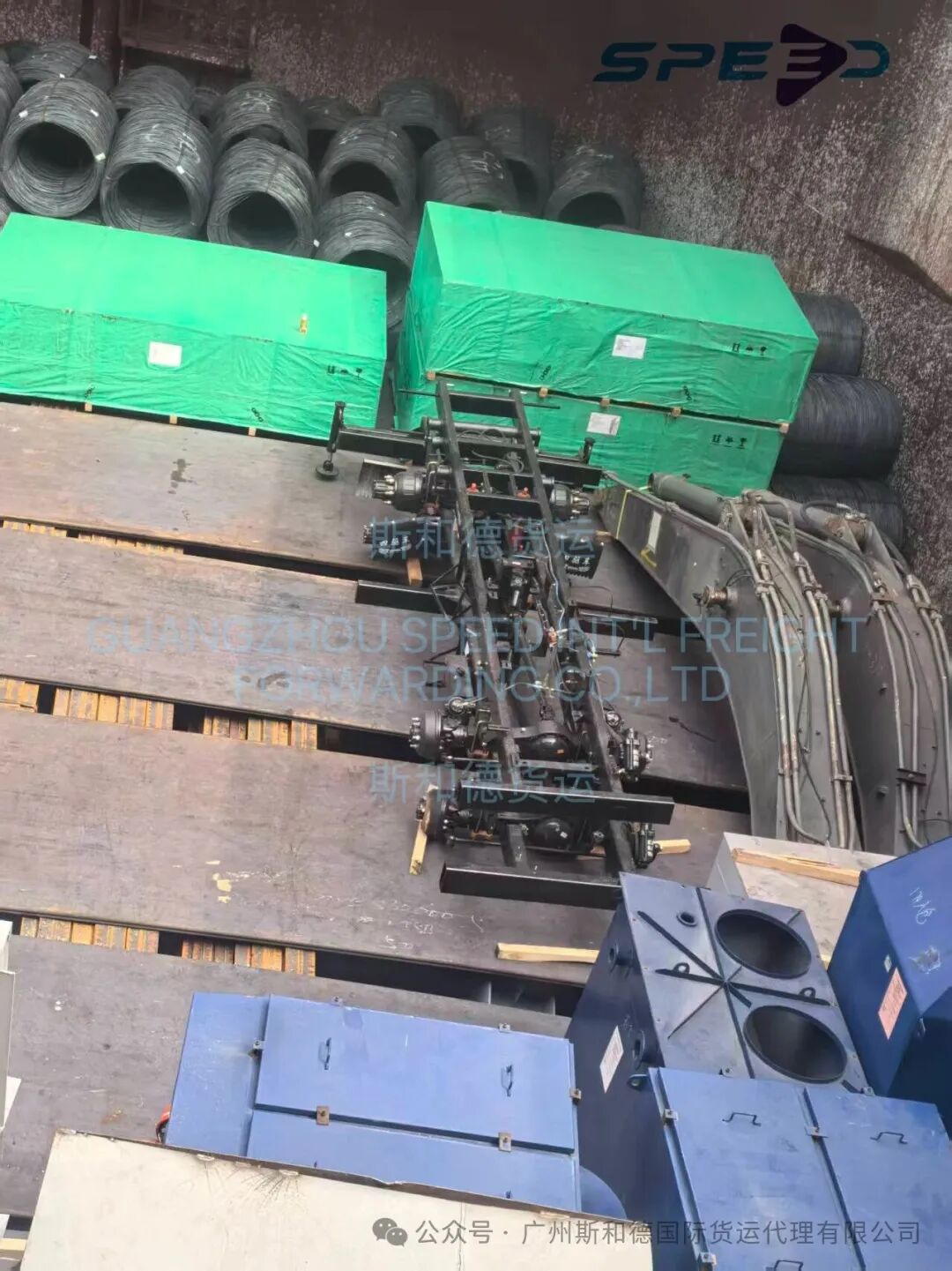 Seamless consolidation of out-of-gauge chassis and diverse project equipment